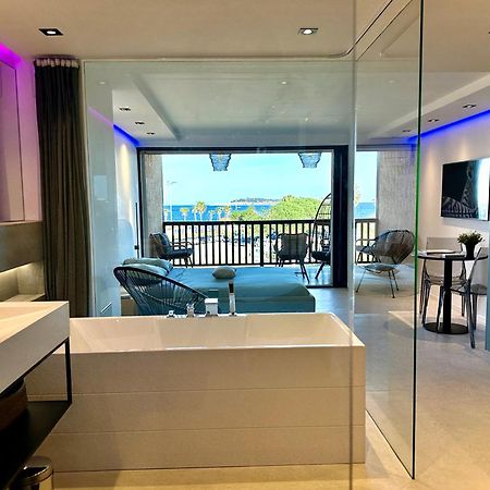 Appartement Neuf Climatise - Vue Mer Saint-Tropez - 50M Plage Et Port - Piscine Gassin Exteriör bild
